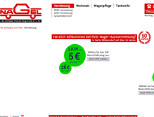Tablet Screenshot of nagel-autovermietung.de